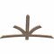 Ekena Millwork Davenport Smooth Timber Gable Bracket, Douglas Fir, 60"W x 35"H x 1 1/2"D x 3 1/2"F, 14/12 Pitch GBW060X35X0204DAV00SDF - alternate 5